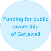 Funding for public ownership of Gotjawall